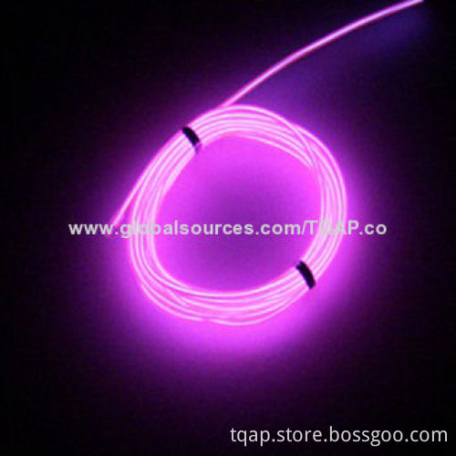 Electroluminescent Light Cable , 2.3mm, Pink